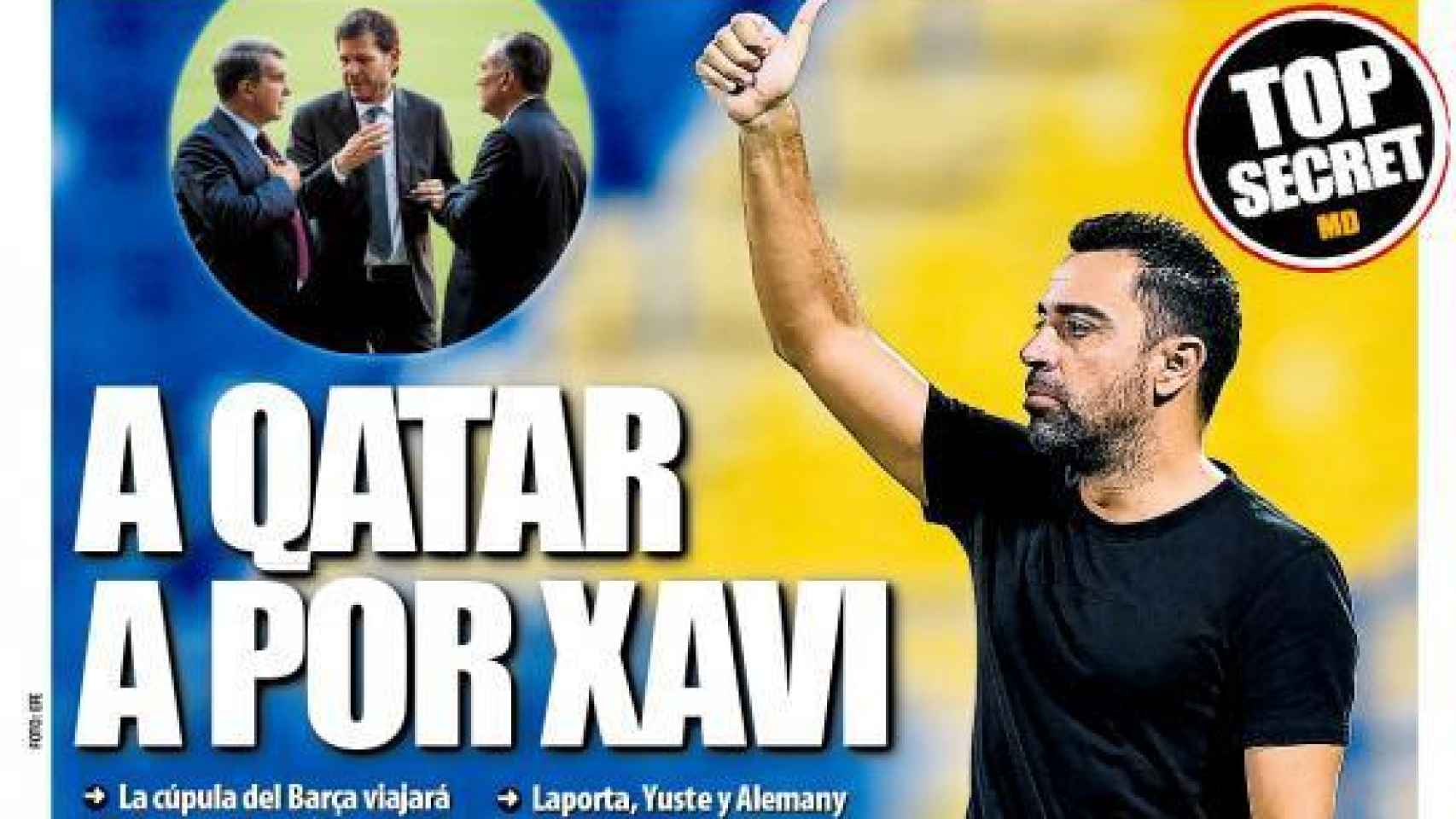 La portada del diario Mundo Deportivo (01/11/2021)
