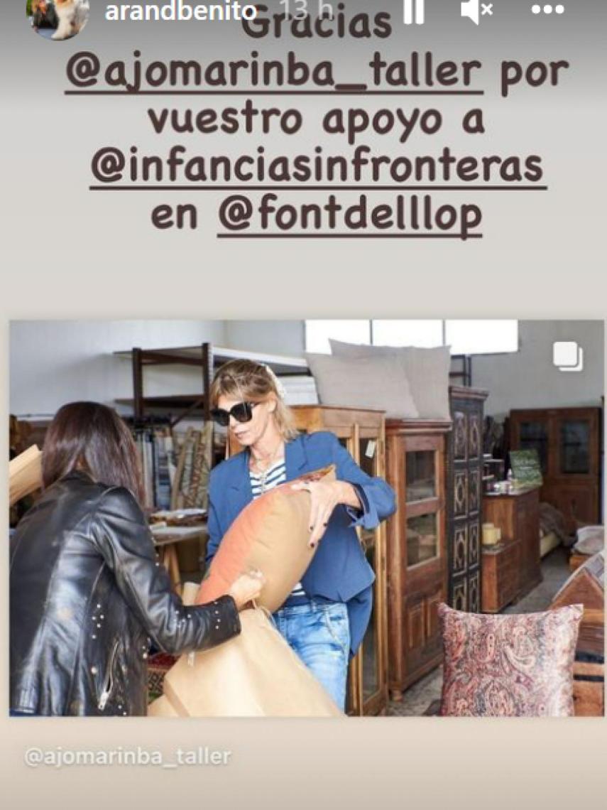 Arantxa de Benito en una imagen compartida en redes sociales.