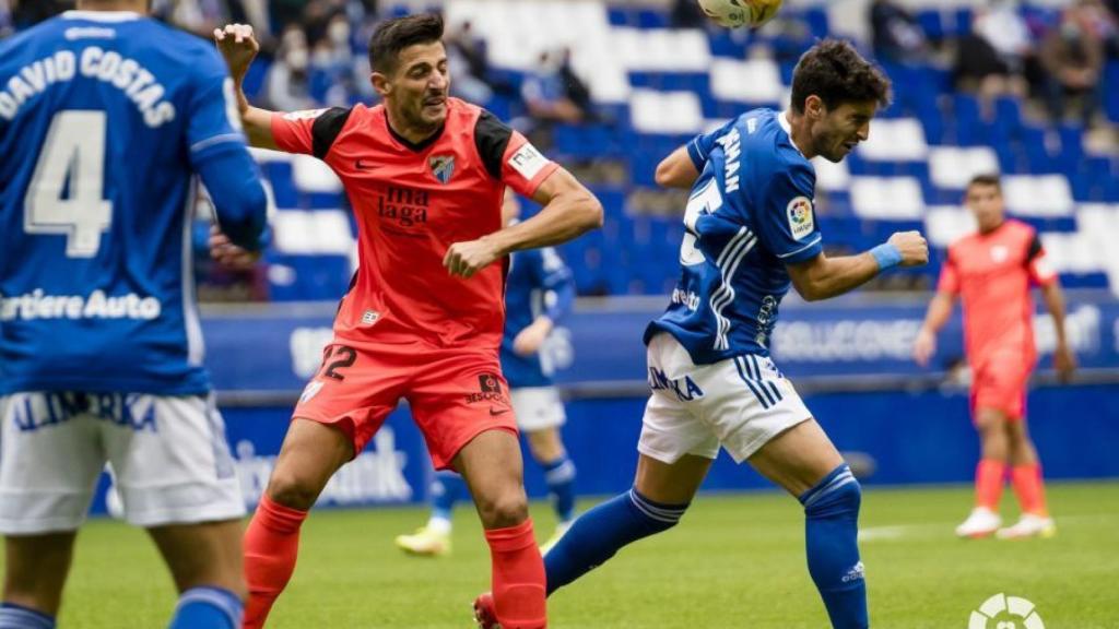 El Málaga ya mira al Sanse con un Chavarría renacido y un Kevin maltratado