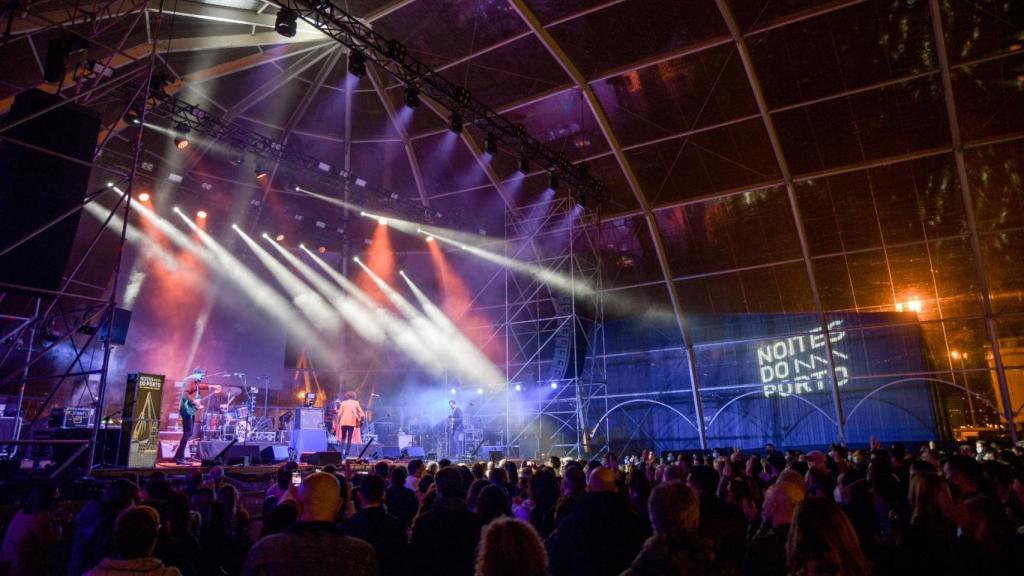 Concierto de Ángel Stanich en ‘Noites do Porto’ en 2021.