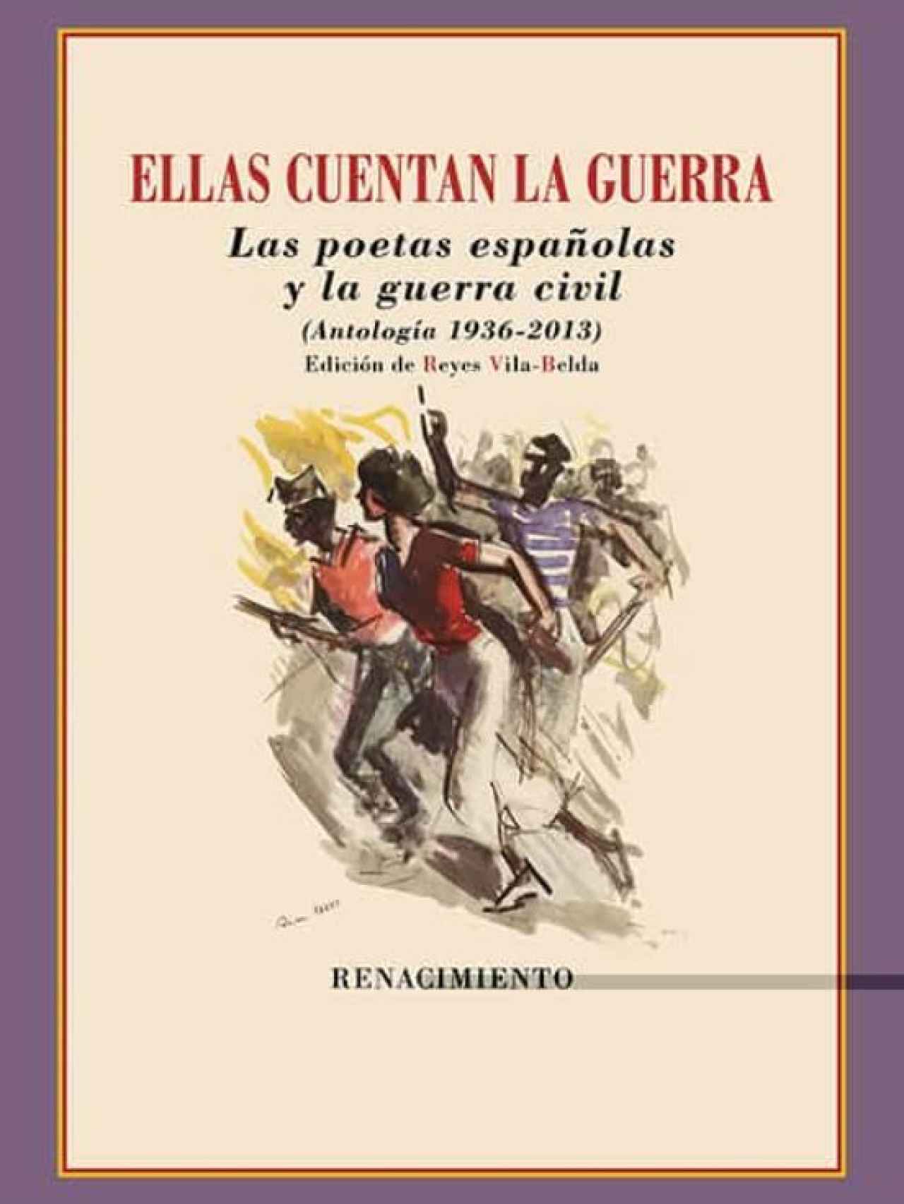 Portada del libro 'Ellas cuentan la guerra. Las poetas españolas y la guerra civil'