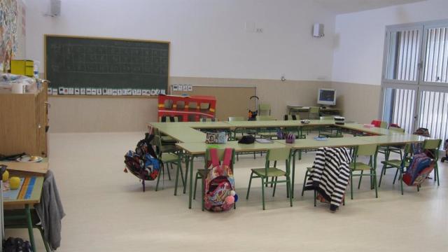 Imagen de archivo de un colegio.
