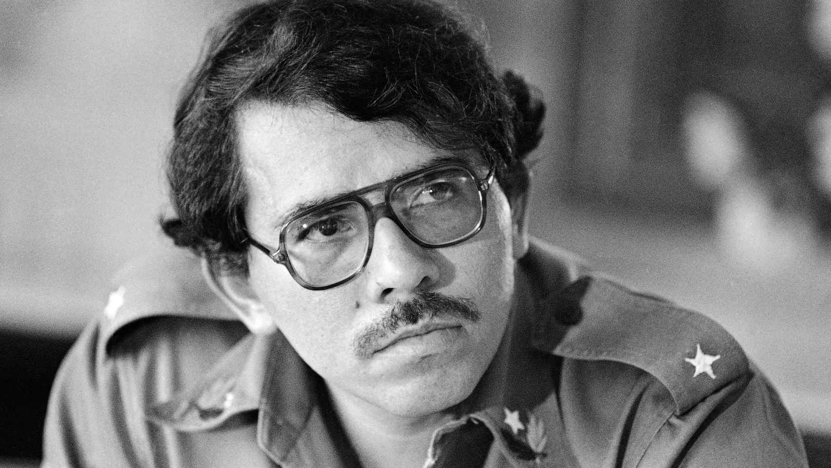 Daniel Ortega, cuando era coordinador de la Junta Militar de Nicaragua, en 1981.