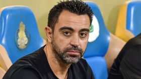 Xavi Hernández, durante un partido del Al-Sadd