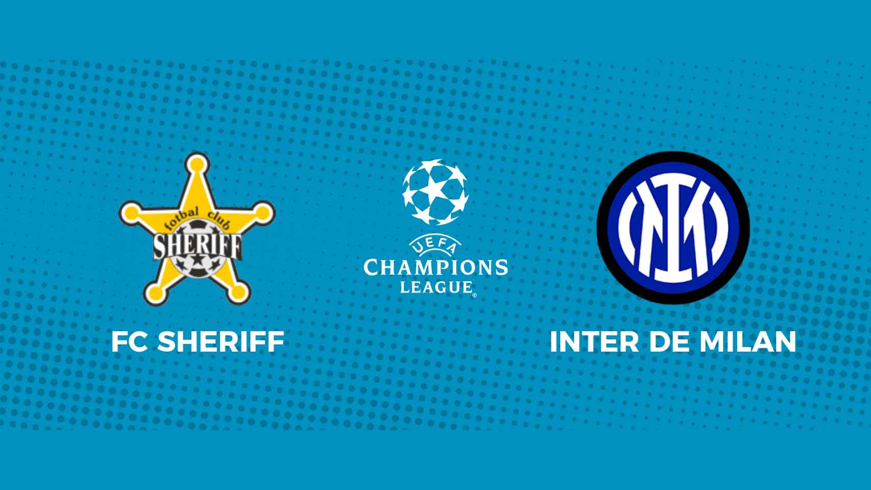FC Sheriff - Inter de Milan: siga en directo el partido de la Champions League