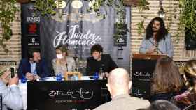 El cantaor Israel Fernández apadrina el nacimiento de 'Entre dos aguas' en Toledo