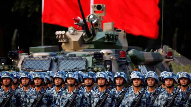 Desfile del Ejército chino.