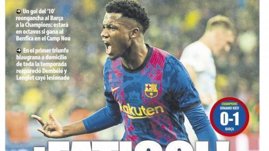 Portada Mundo Deportivo