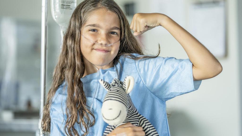 Una niña enferma, en la que la resiliencia viene por necesidad.