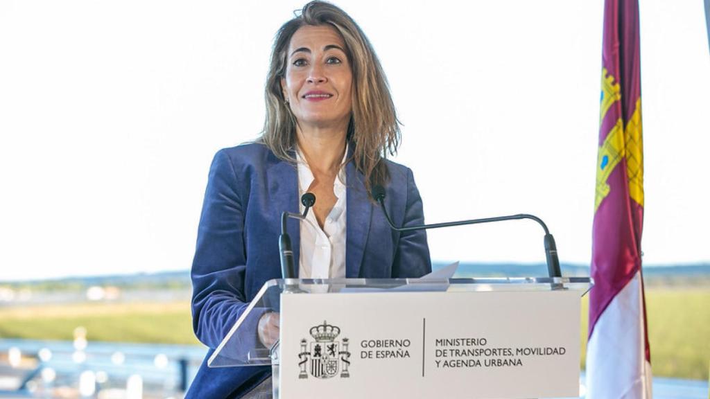 Raquel Sánchez, ministra de Transporte, Movilidad y Agenda Urbana.