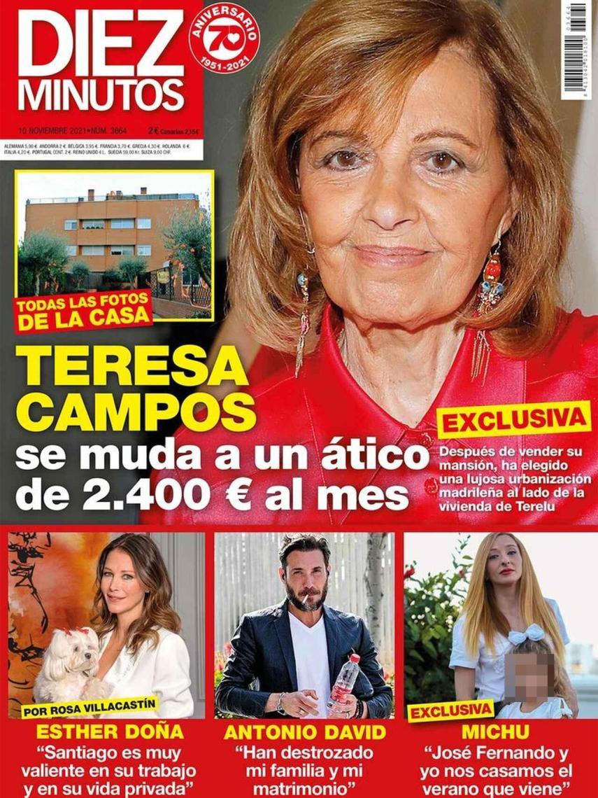 Portada de la revista 'Diez Minutos'.