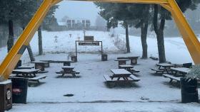 Nieve este miércoles en Manzaneda