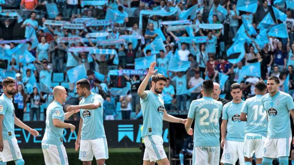 Imagen del último partido contra el Barcelona con público en Balaídos, durante A Nosa Reconquista en 2019