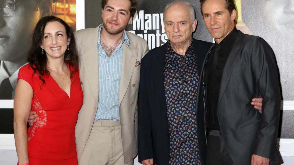 David Chase, en el estreno de la precuela de 'Los Soprano'.