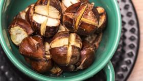 Receta de Castañas asadas en el microondas, fácil y nutritiva