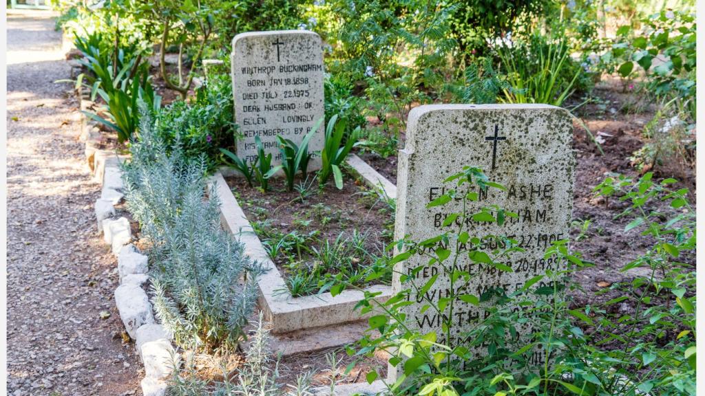 El cementerio inglés de Tánger.