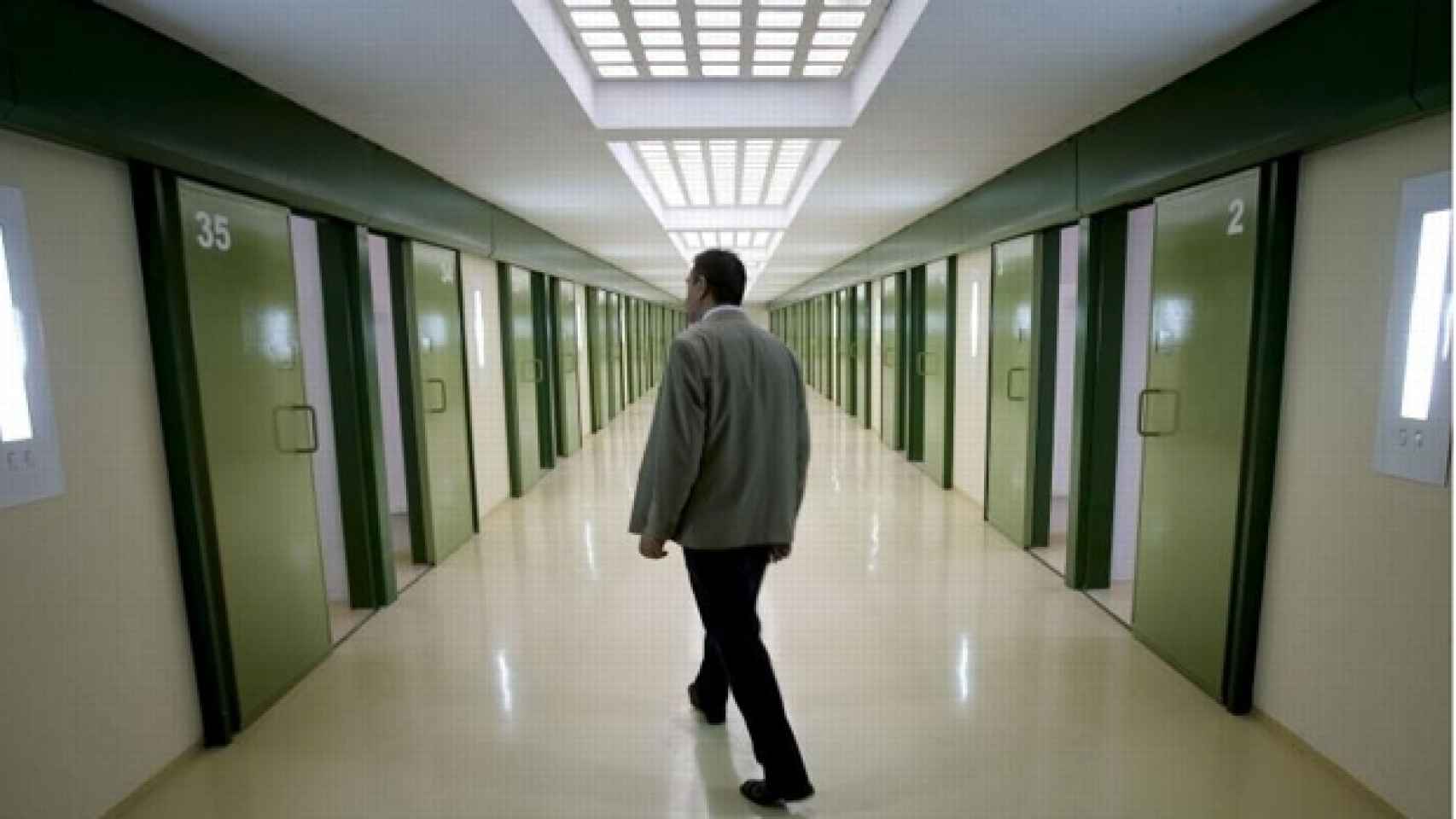 Las celdas de un módulo del Centro Penitenciario Sevilla II.