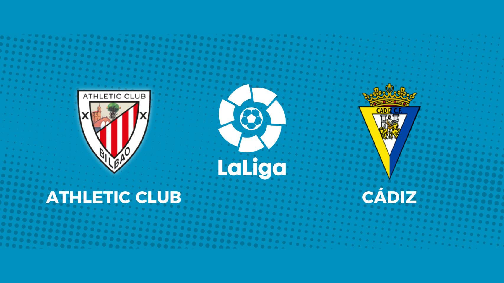 Athletic Club - Cádiz: siga en directo el partido de La Liga