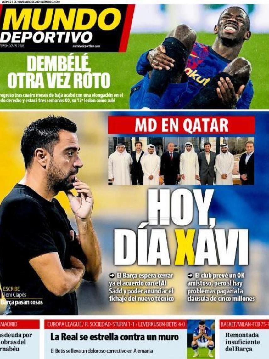 Portada Mundo Deportivo