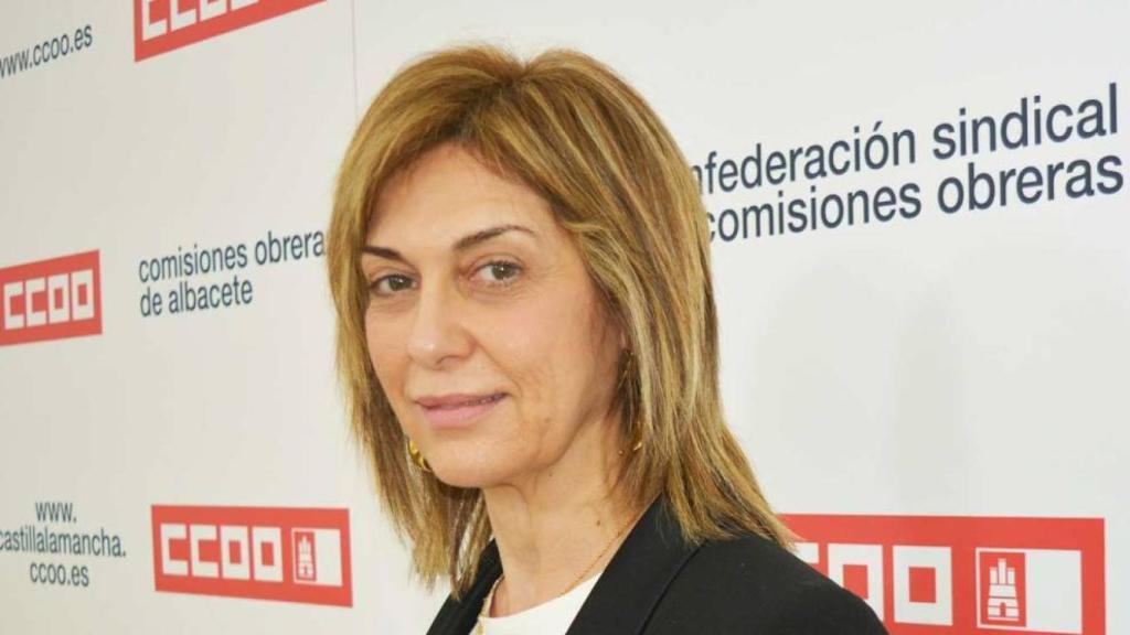 Carmen Juste, secretaria provincial de CCOO Albacete.