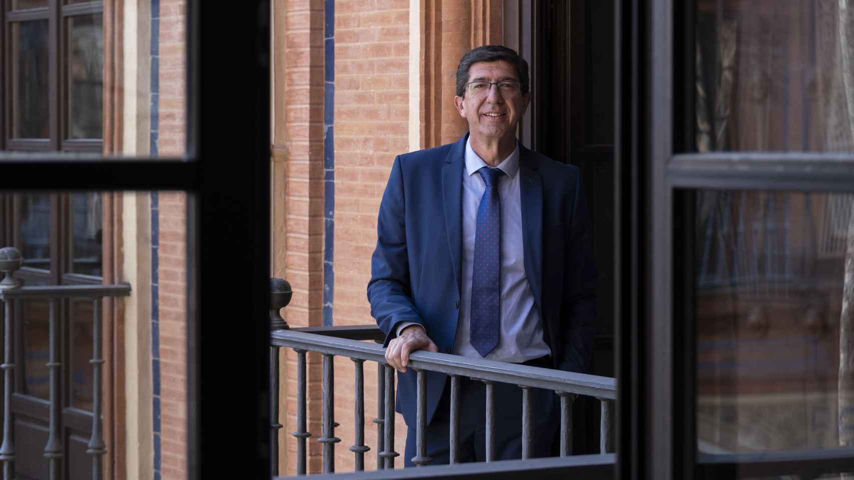 El vicepresidente de la Junta de Andalucía, Juan Marín (Cs).