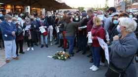 Más de 500 personas han salido a la calle en el barrio del Polígono de Toledo para recordar al joven asesinado. (Fotos: Óscar Huertas)