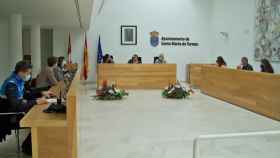 Salón de plenos del Ayuntamiento de Santa Marta de Tormes