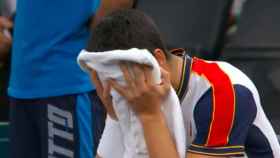 Carlos Alcaraz rompió a llorar tras su derrota más dura