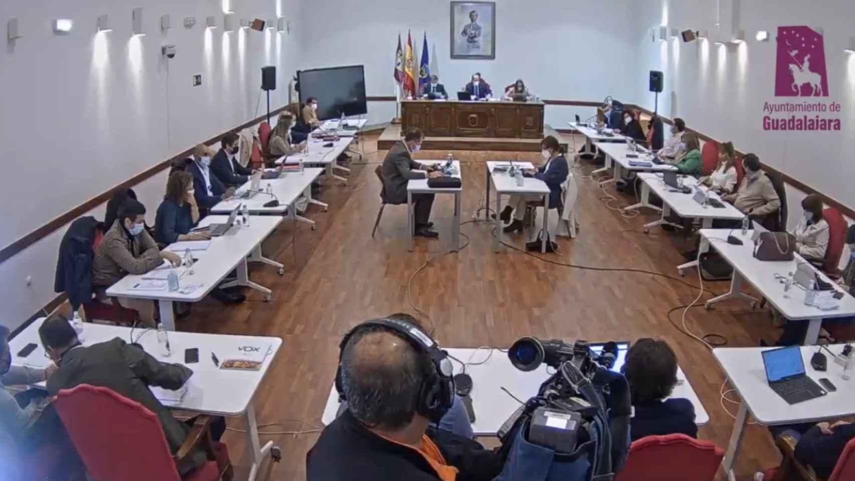 Alberto Rojo saca adelante las ordenanzas fiscales de Guadalajara para 2022