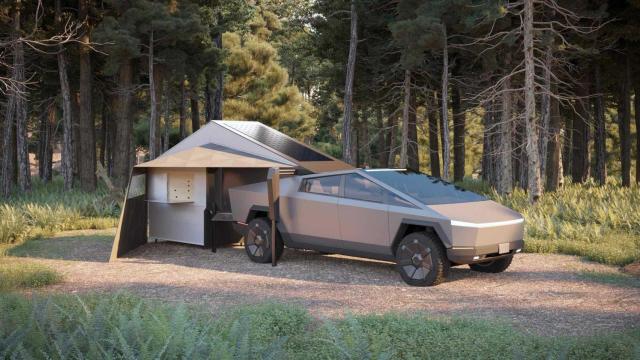 Form Camper para Cybertruck de Tesla