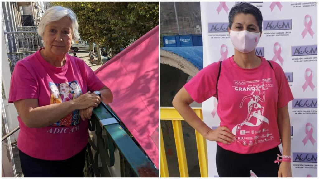 Olga y Rosi superaron un cáncer de mamá.