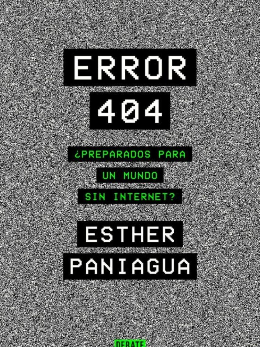 Portada de 'Error 404', libro de Esther Paniagua.