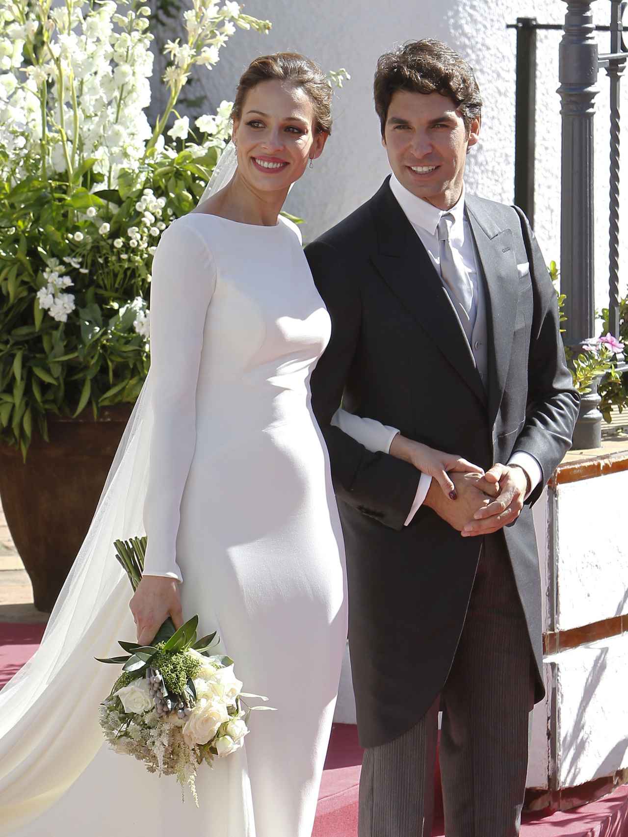 Cayetano Rivera y Eva González el día de su boda.