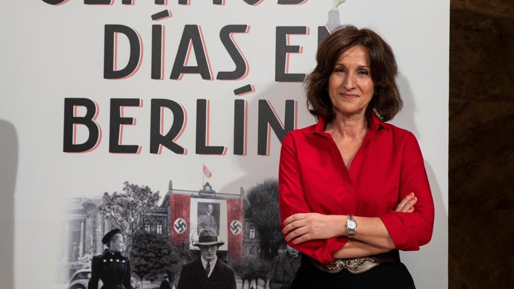 Paloma Sánchez-Garnica durante la presentación del libro.