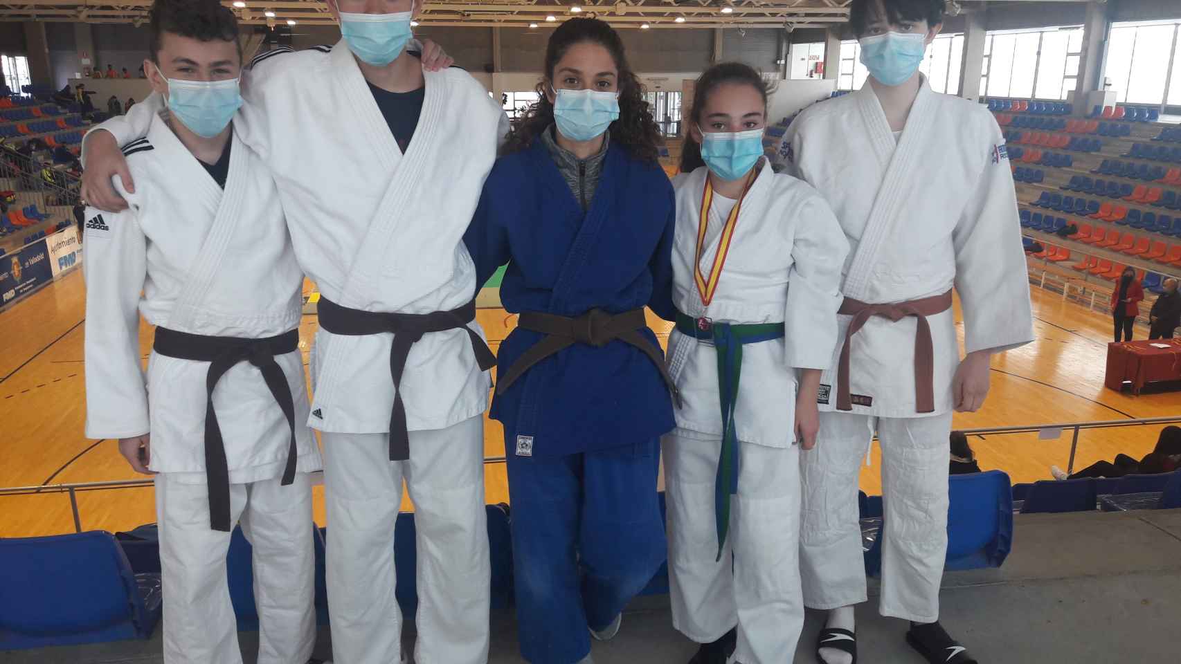 El judo zamorano firma un gran papel en el Pilar Fernández Valderrama