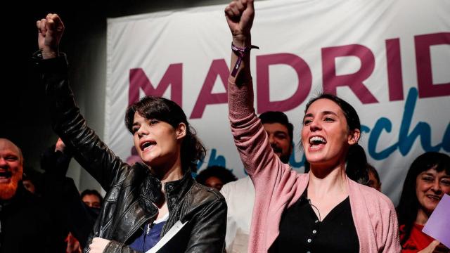 Isa Serra e Irene Montero, de Unidas Podemos.