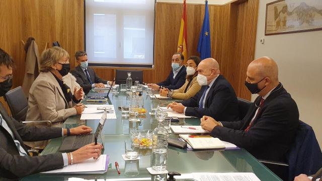 Reunión entre la Consejería de Agricultura, Ganadería y Desarrollo Rural y la CHD