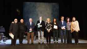 Triple entrega de premios en la apertura de la Muestra de Teatro de Alicante.