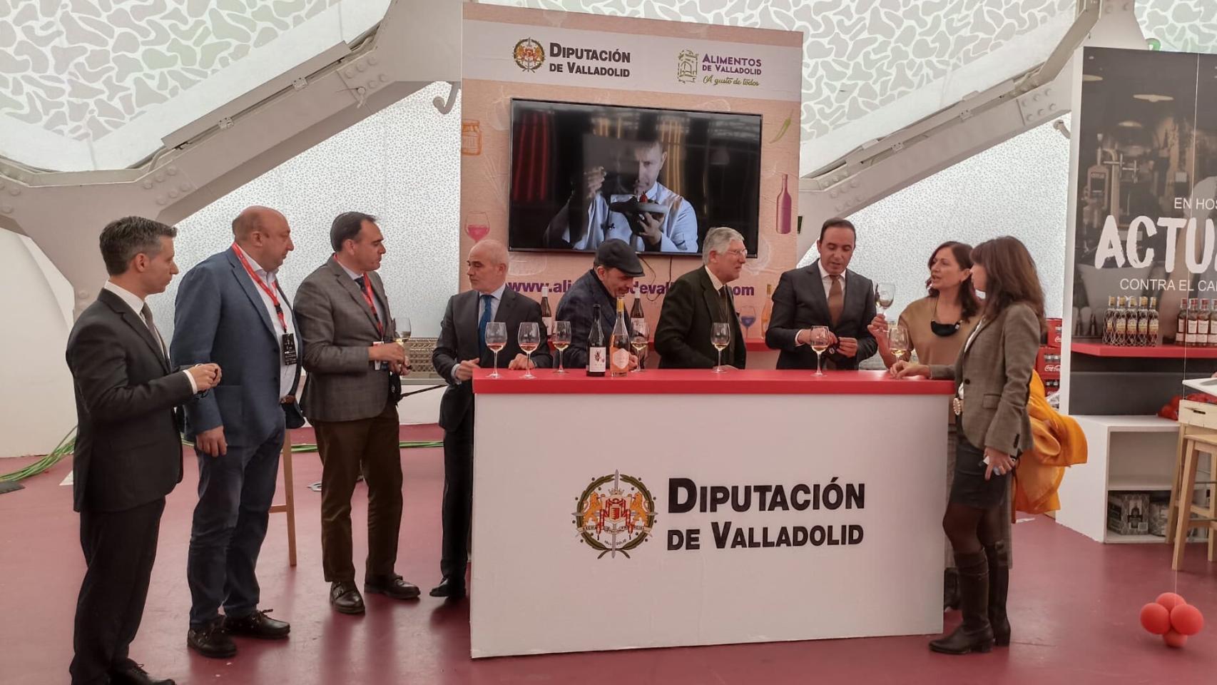 Stand de la Diputación de Valladolid en la Cúpula del Milenio
