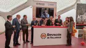 Stand de la Diputación de Valladolid en la Cúpula del Milenio