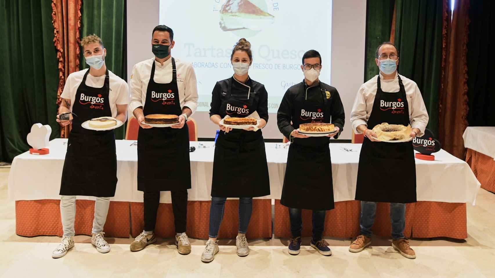 Finalistas Mejor Tarta de Queso de Burgos de España