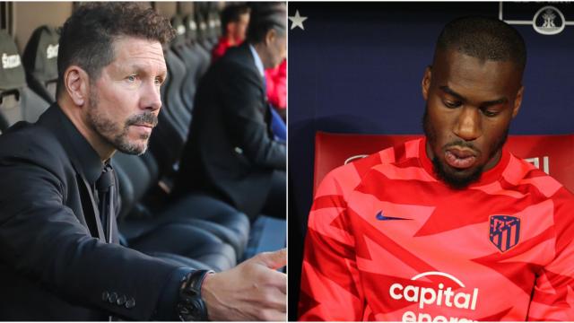 El 'Cholo' Simeone y Kondogbia