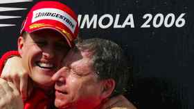 Michael Schumacher y Jean Todt, en 2006