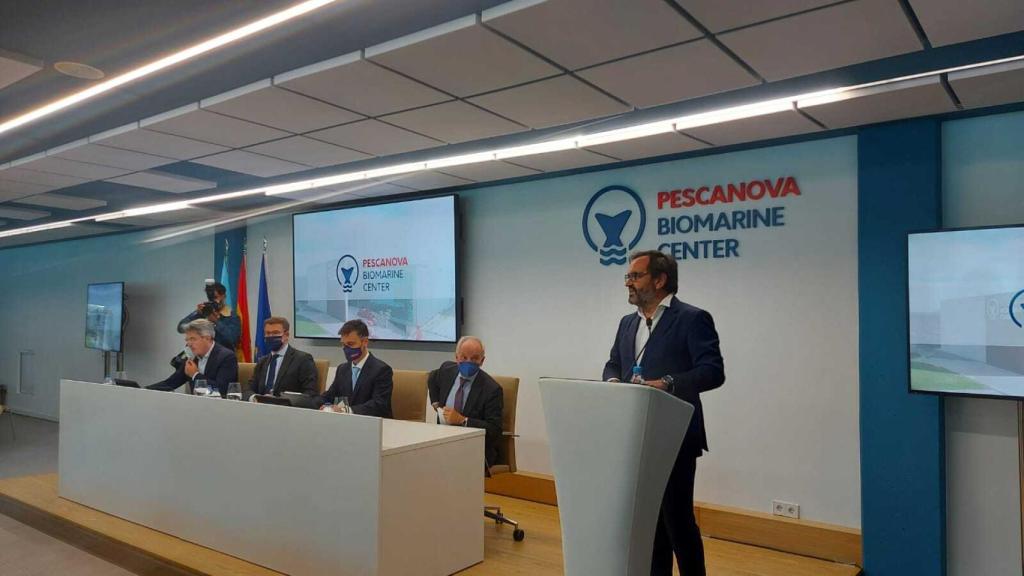 Presentación del Pescanova Biomarine Center.