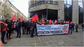 Concentración en el Edificio Administrativo de