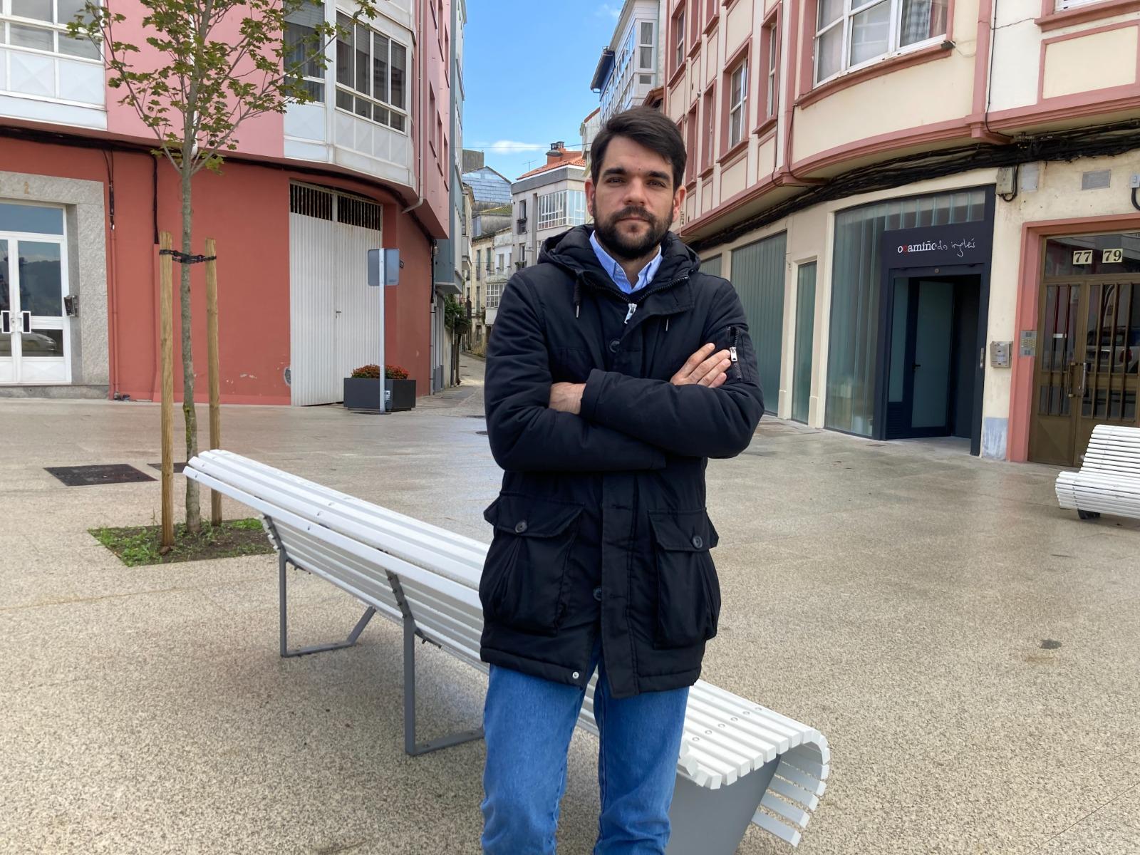 Julián Reina, en Ferrol Vello. Foto: Cedida.