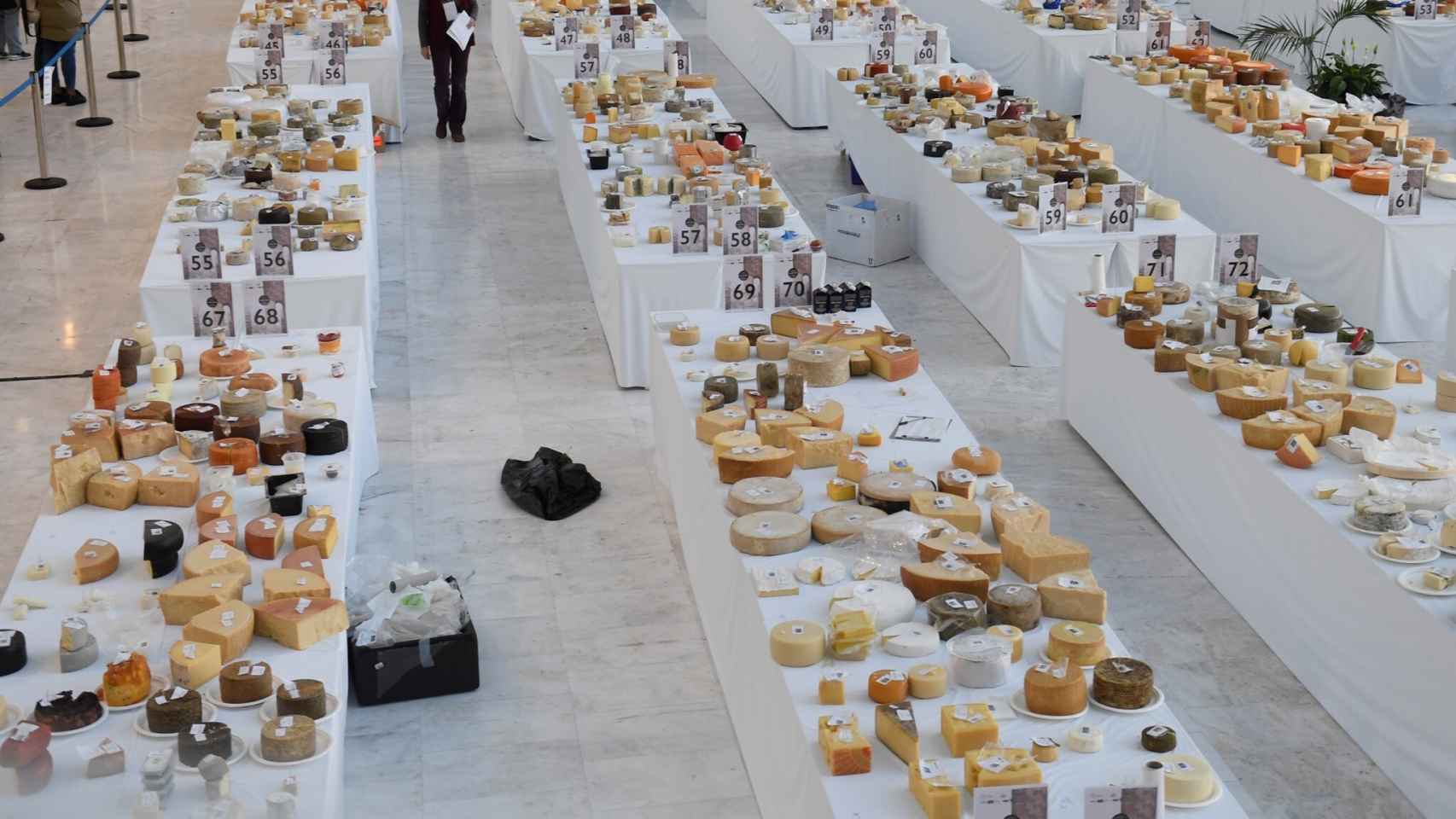 Más de 4.000 variedades de queso han participado en este certamen