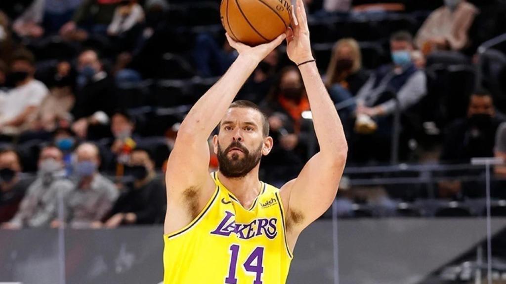 Marc Gasol, con Los Ángeles Lakers.