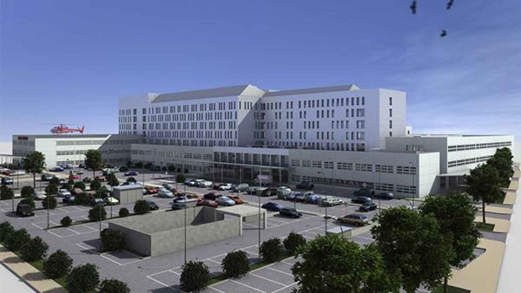 Imagen de archivo del Hospital Santa Bárbara de Soria.