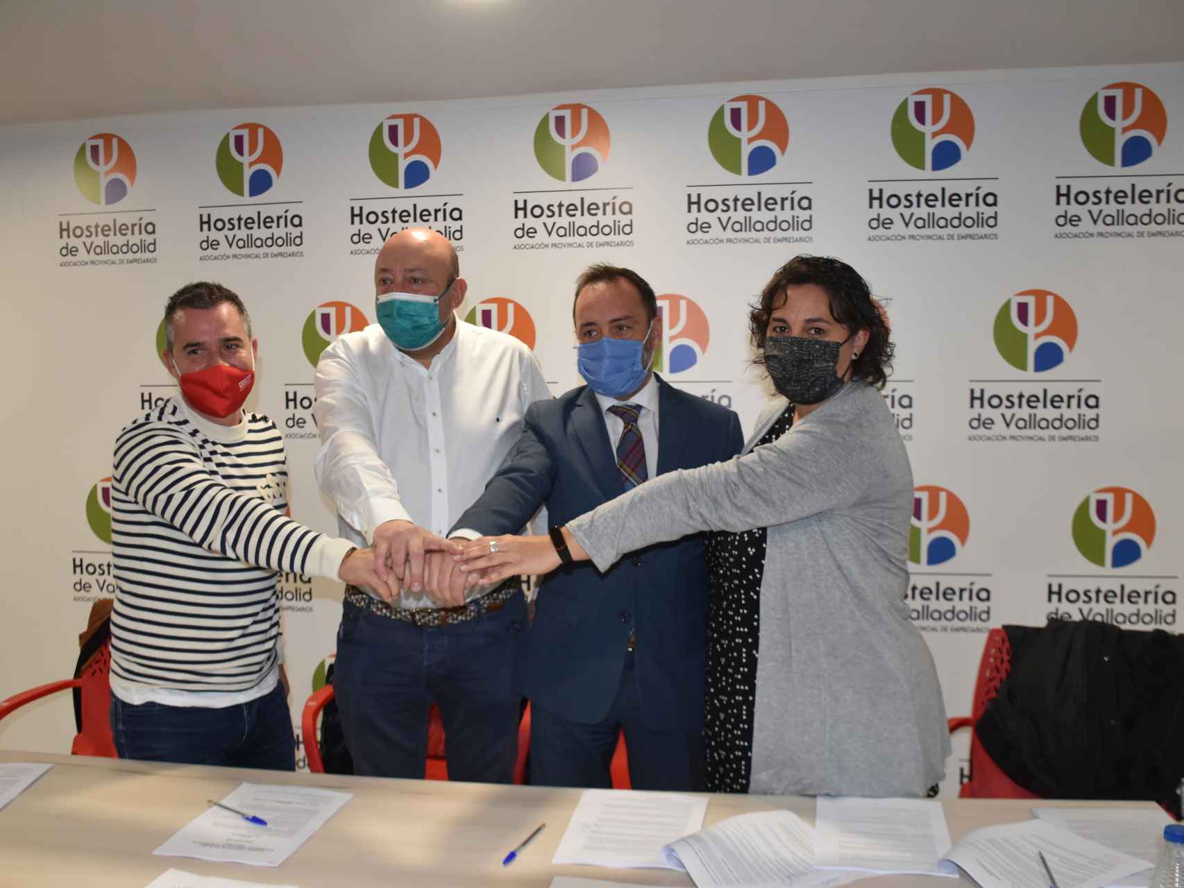 Las partes implicadas en el convenio de hostelería de Valladolid celebran el acuerdo